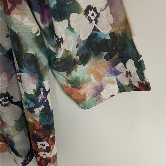 NWOT Alfred Dunner Women's Floral Blouse - Multicolor - Picture 4 of 6